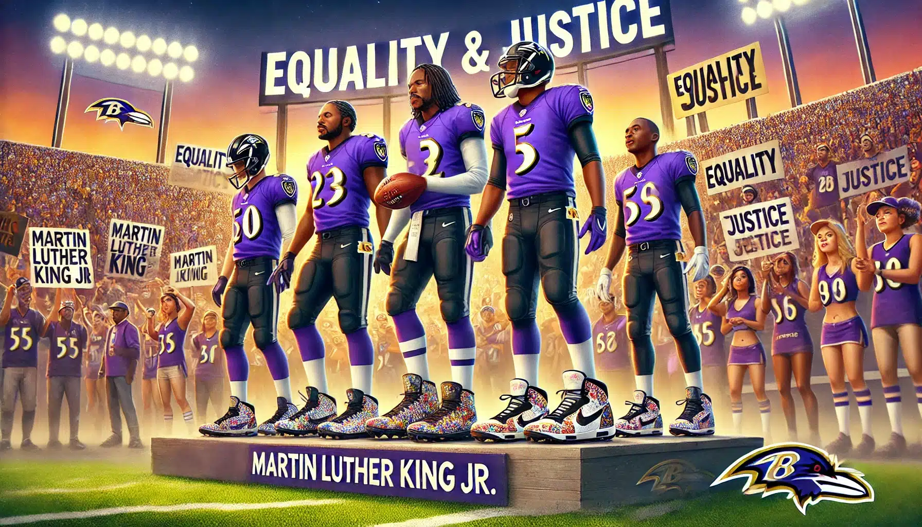 MLK at Ravens Game Tribute, Highlights, and Key Moments