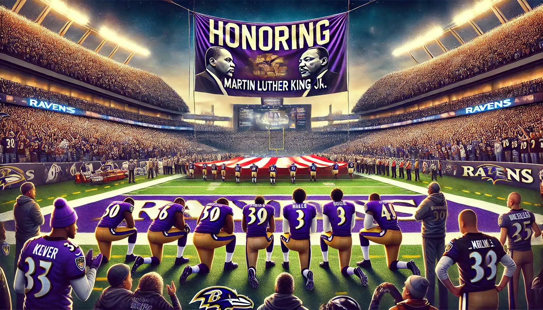 MLK at Ravens Game Tribute, Highlights, and Key Moments